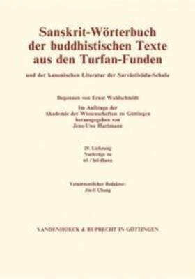 Sanskrit-Wörterbuch der buddhistischen Texte aus den Turfan-