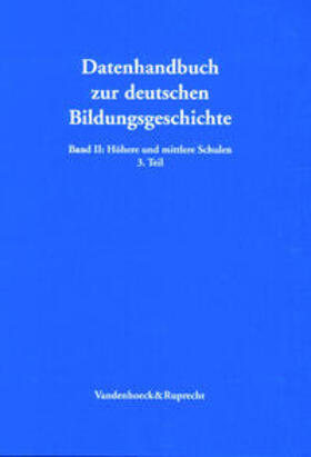 Zymek, B: Datenhandbuch zur deutschen Bildungsgeschichte / H