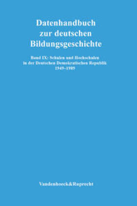 Schulen und Hochschulen in der Deutschen Demokratischen Republik 1949–1989