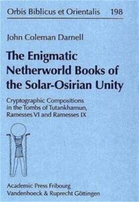 The Enigmatic Netherworld Books of the Solar Osirian Unity