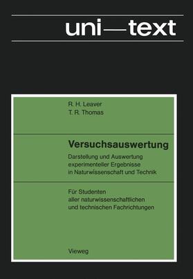 Versuchsauswertung