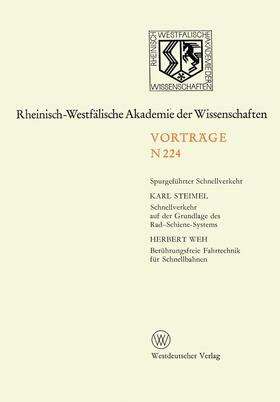 Schnellverkehr auf der Grundlage des Rad-Schiene-Systems. Berührungsfreie Fahrtechnik für Schnellbahnen