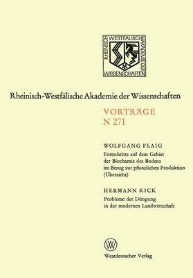 Fortschritte auf dem Gebiet der Biochemie des Bodens im Bezung zur pflanzlichen Produktion (Übersicht). Probleme der Düngung in der modernen Landwirtschaft