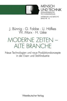 Moderne Zeiten ¿ alte Branche