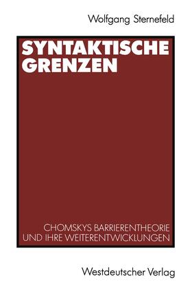 Syntaktische Grenzen