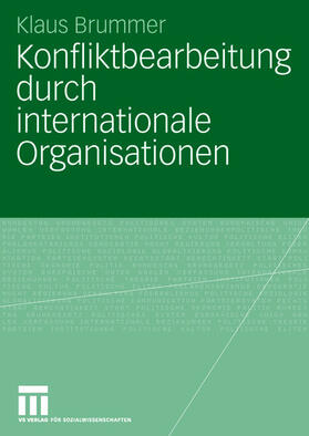 Konfliktbearbeitung durch internationale Organisationen