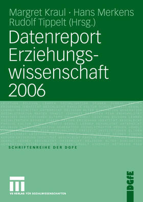 Datenreport Erziehungswissenschaft 2006