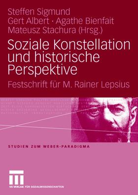 Soziale Konstellation und historische Perspektive