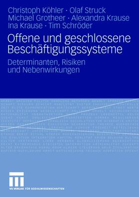 Offene und geschlossene Beschäftigungssysteme