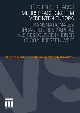 Gerhards, J: Mehrsprachigkeit Europa