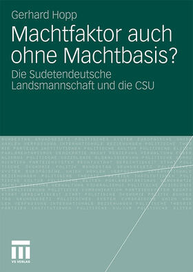 Machtfaktor auch ohne Machtbasis?