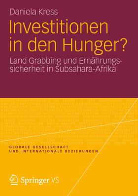 Investitionen in den Hunger?