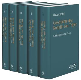 Jedin, H: Geschichte des Konzils von Trient/5 Bd.