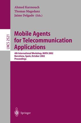 Mobile Agents for Telecommunication Applications