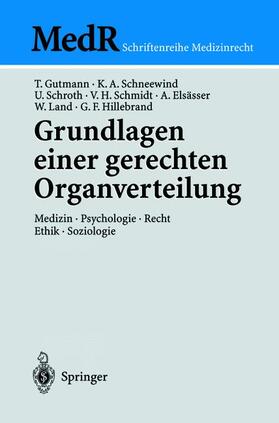 Grundlagen einer gerechten Organverteilung