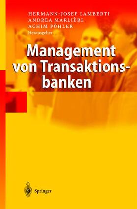 Management von Transaktionsbanken