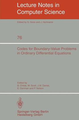 Codes for Boundary-Value Problems in Ordinary Differential Equations