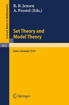 Set Theory and Model Theory