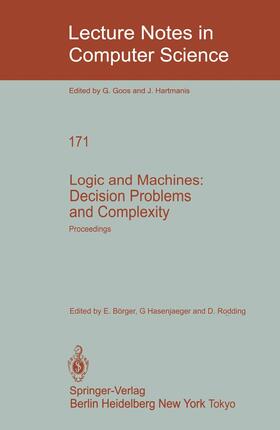 Logic and Machines: Decision Problems and Complexity