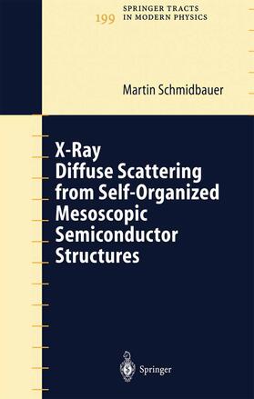 X-Ray Diffuse Scattering from Self-Organized Mesoscopic Semiconductor Structures