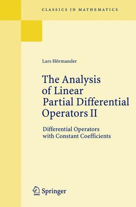 The Analysis of Linear Partial Differential Operators 2