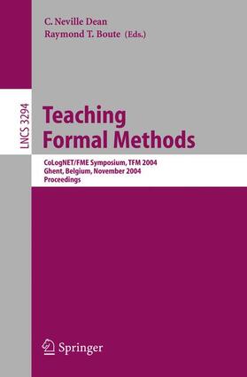 Teaching Formal Methods