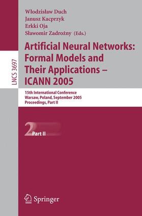 Artificial Neural Networks 2005