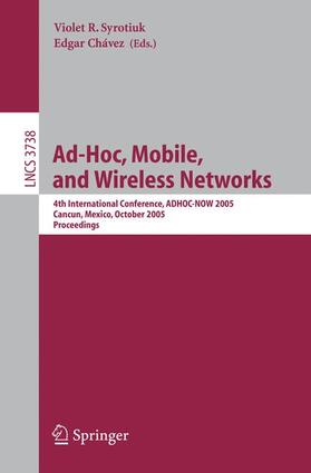 Ad-Hoc, Mobile, and Wireless Networks