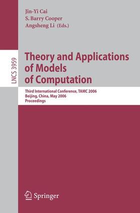 Theory and Applications of Models of Computation