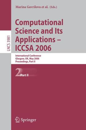 Computational Science and Its Applications - ICCSA 2006 / 2