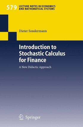 Introduction to Stochastic Calculus for Finance