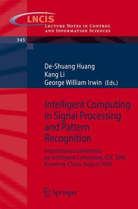 Intelligent Computing in Signal Processing and Pattern Recognition