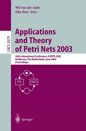 Applications and Theory of Petri Nets 2003