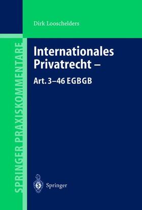 Internationales Privatrecht ¿ Art. 3¿46 EGBGB