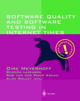 Software Quality and Software Testing in Internet Times