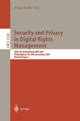 Security and Privacy in Digital Rights Management