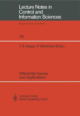 Differential Games and Applications