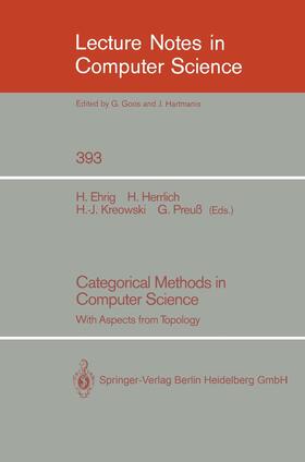 Categorical Methods in Computer Science