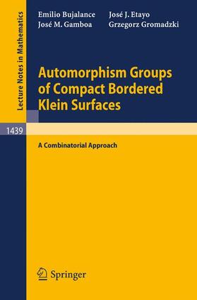 Automorphism Groups of Compact Bordered Klein Surfaces