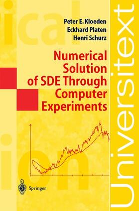 Numerical Solution of SDE Through Computer Experiments