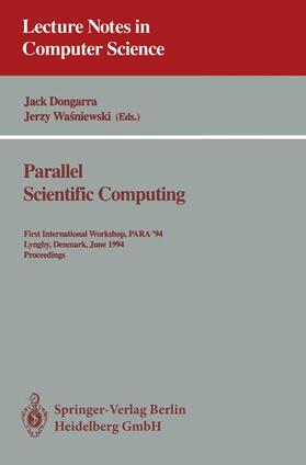 Parallel Scientific Computing