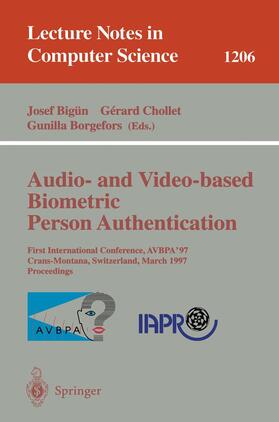 Audio- and Video-based Biometric Person Authentication