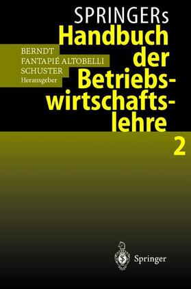 Springers Handbuch der Betriebswirtschaftslehre 2