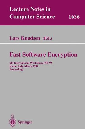 Fast Software Encryption