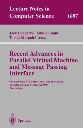 Recent Advances in Parallel Virtual Machine and Message Passing Interface