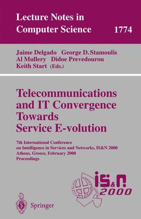 Telecommunications and IT Convergence. Towards Service E-volution