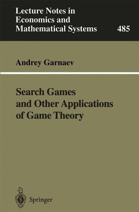 Search Games and Other Applications of Game Theory