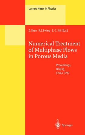 Numerical Treatment of Multiphase Flows in Porous Media