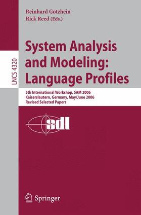 System Analysis and Modeling: Language Profiles
