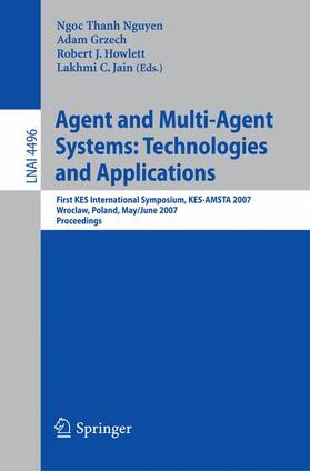 Agent and Multi-Agent Systems: Technologies and Applications